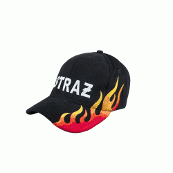 czapka z daszkiem "STRAŻ" z płomieniem